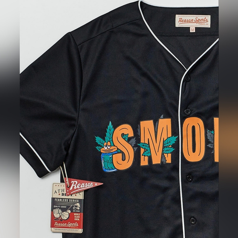 Reason Smoke Baseball Jersey - Picture 9 of 10